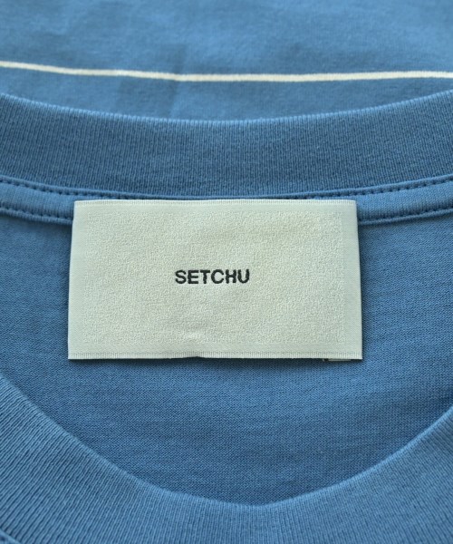 SETCHU（セッチュウ）Tシャツ・カットソー 青 サイズ:1(S位) メンズ/2200702572425