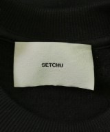 SETCHU（セッチュウ）スウェット 黒 サイズ:0(XS位) メンズ/2200709090090
