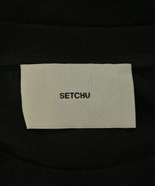 SETCHU（セッチュウ）Tシャツ・カットソー 黒 サイズ:3(L位) メンズ/2200721773056