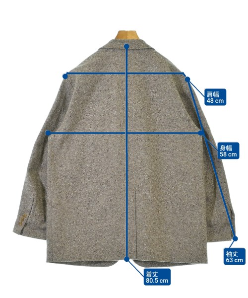 MOONLIGHTCLOTHING（ムーンライトクロージング）テーラードジャケット ベージュ サイズ:40(M位) メンズ/2200651450010