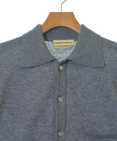 CAMISAS MANOLO（カミサスマノロ）カーディガン グレー サイズ:S メンズ/2200633196059