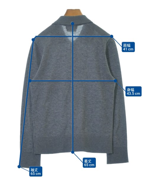 CAMISAS MANOLO（カミサスマノロ）カーディガン グレー サイズ:S メンズ/2200633196059