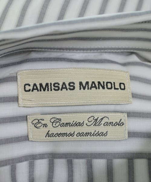 CAMISAS MANOLO（カミサスマノロ）カジュアルシャツ 白 サイズ:46(M位) メンズ/2200655660064