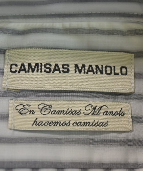 CAMISAS MANOLO（カミサスマノロ）カジュアルシャツ 白 サイズ:50(XL位) メンズ/2200721932156