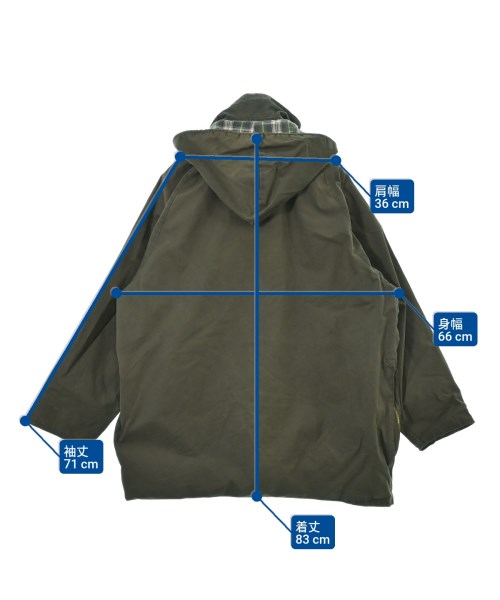 L'Avenir（ラヴェニール）コート カーキ サイズ:50(XL位) メンズ/2200669090031