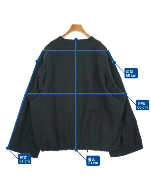 barbell object（バーベルオブジェクト）ブルゾン 黒 サイズ:2(M位) メンズ/2200638590029