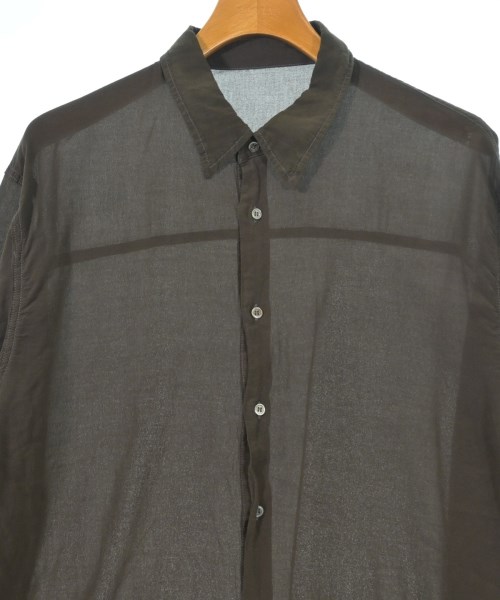 barbell object（バーベルオブジェクト）カジュアルシャツ カーキ サイズ:2(M位) メンズ/2200615520056