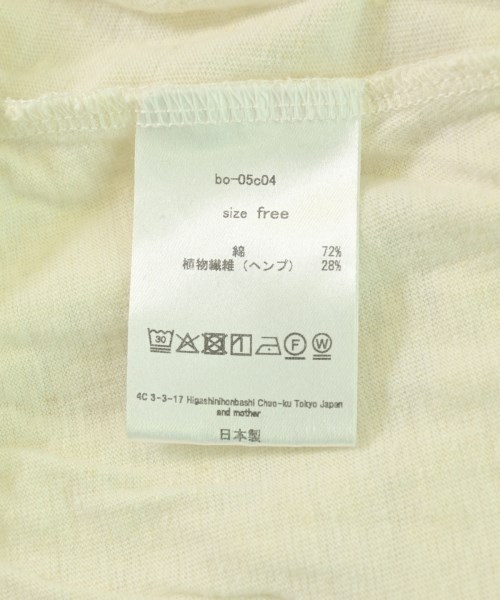 barbell object（バーベルオブジェクト）Tシャツ・カットソー 白 サイズ:F メンズ/2200715549025