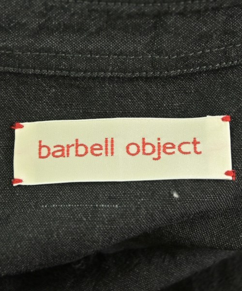 barbell object（バーベルオブジェクト）カジュアルシャツ 黒 サイズ:3(L位) メンズ/2200652715033