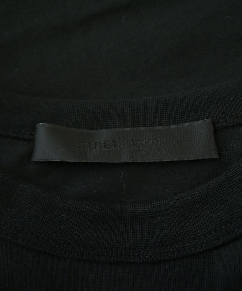 51PERCENT（フィフティーワンパーセント）Tシャツ・カットソー 黒 サイズ:M メンズ/2200643609099