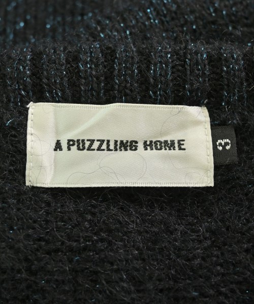 A PUZZLING HOME（パズリングホーム）カーディガン 黒 サイズ:3(L位) メンズ/2200701503086