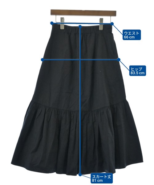 Ame no chi Hare（アメノチハレ）ロング・マキシ丈スカート 紺 サイズ:M レディース/2200634982026