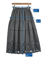 Ame no chi Hare（アメノチハレ）ロング・マキシ丈スカート グレー サイズ:S レディース/2200663605040