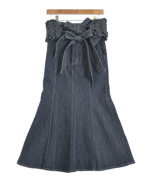 Create Clair(クリエイトクレイル)ロング・マキシ丈スカート 紺 サイズ:S/2200649862023