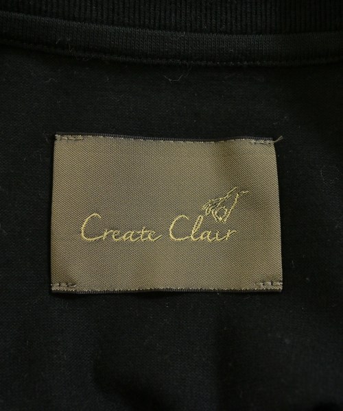 Create Clair（クリエイトクレイル）Tシャツ・カットソー 黒 サイズ:F レディース/2200710552020