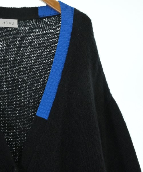 EACH（イーチ）ニット・セーター 黒 サイズ:F レディース/2200649497027