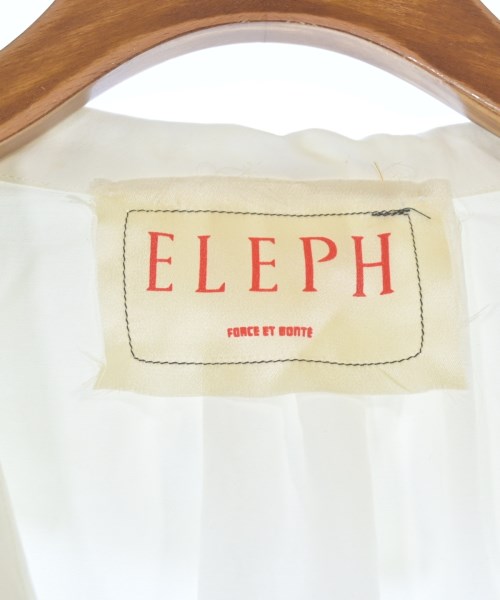 ELEPH（エレフ）カジュアルシャツ 白 サイズ:XS レディース/2200697531070