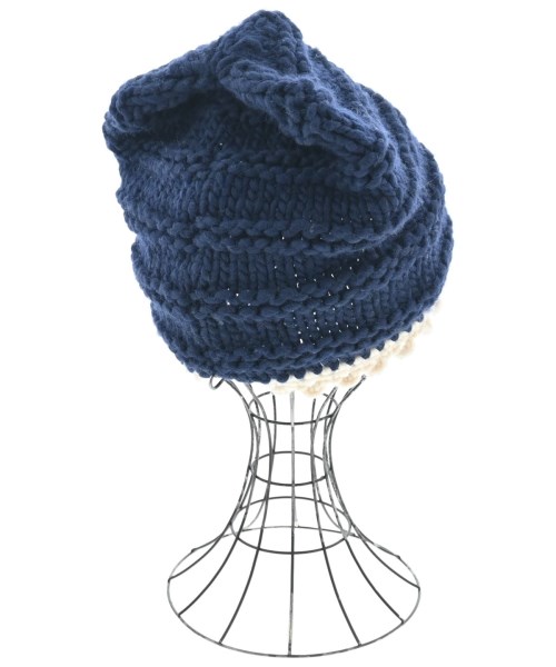 ELEPH（エレフ）ニットキャップ・ビーニー 紺 サイズ:0 レディース/2200669139136