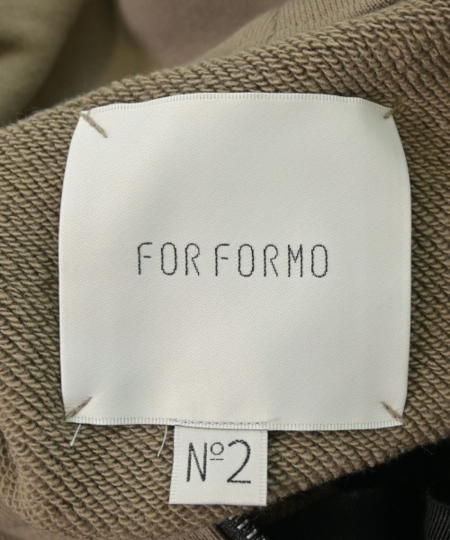 FORFORMO（フォルフォルモ）パーカー グレー サイズ:2(M位) レディース/2200634129254
