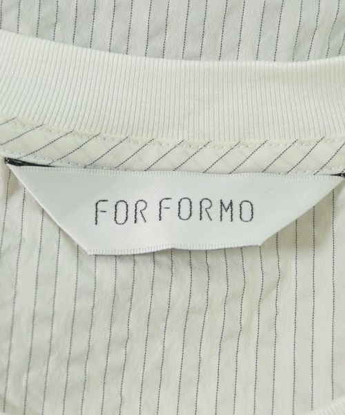 FORFORMO（フォルフォルモ）Tシャツ・カットソー 白 サイズ:2(M位) レディース/2200728537026