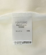 FORFORMO（フォルフォルモ）Tシャツ・カットソー 白 サイズ:2(M位) レディース/2200720466386