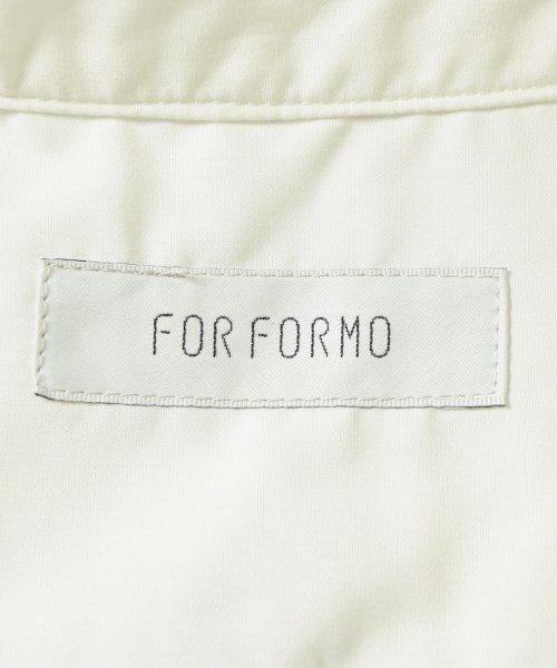 FORFORMO（フォルフォルモ）ブラウス 白 サイズ:F レディース/2200686719021