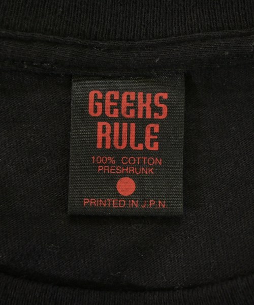 GEEKS RULE（ギークスルール）Tシャツ・カットソー 黒 サイズ:L メンズ/2200642262028