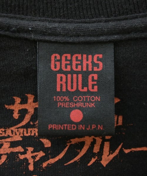 GEEKS RULE（ギークスルール）Tシャツ・カットソー 黒 サイズ:XXL メンズ/2200622280073
