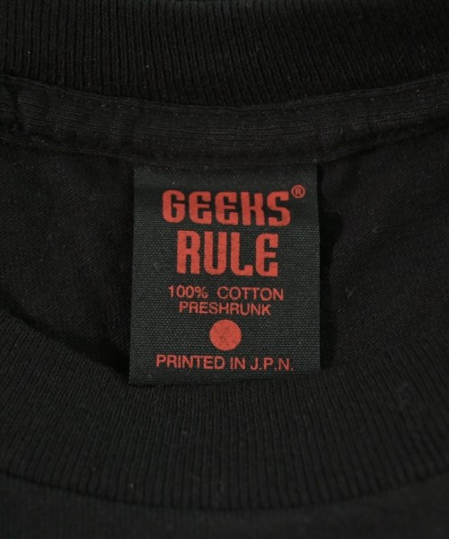 GEEKS RULE（ギークスルール）Tシャツ・カットソー 黒 サイズ:L メンズ/2200630137031
