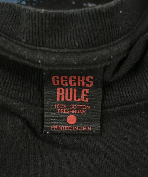GEEKS RULE（ギークスルール）Tシャツ・カットソー 黒 サイズ:XL メンズ/2200681279100