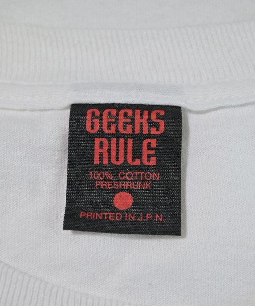 GEEKS RULE（ギークスルール）Tシャツ・カットソー 白 サイズ:L メンズ/2200695424060