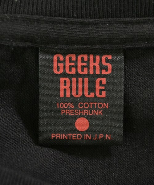 GEEKS RULE（ギークスルール）Tシャツ・カットソー 黒 サイズ:XXL メンズ/2200700669097