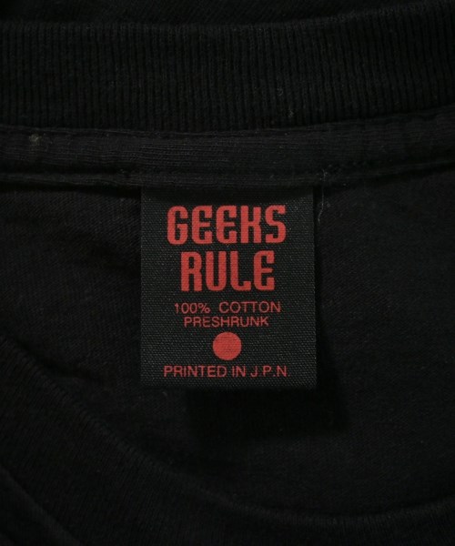 GEEKS RULE（ギークスルール）Tシャツ・カットソー 黒 サイズ:XXL メンズ/2200701044053