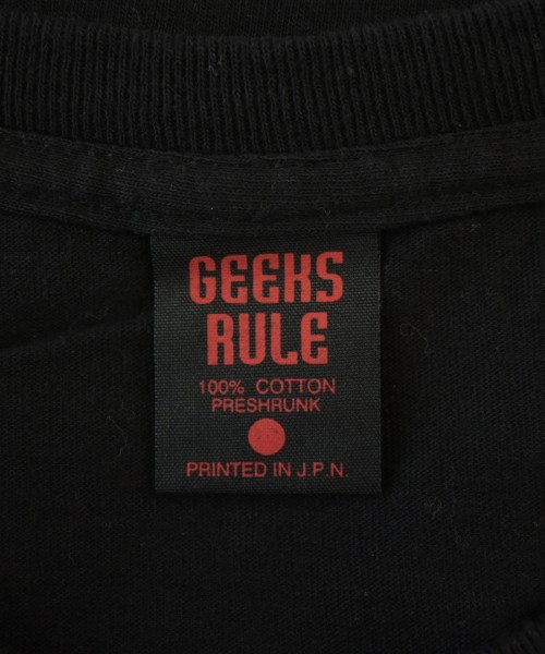 GEEKS RULE（ギークスルール）Tシャツ・カットソー 黒 サイズ:F メンズ/2200715484197