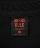 GEEKS RULE（ギークスルール）Tシャツ・カットソー 黒 サイズ:F メンズ/2200715484197