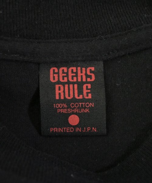 GEEKS RULE（ギークスルール）Tシャツ・カットソー 黒 サイズ:M メンズ/2200646845050