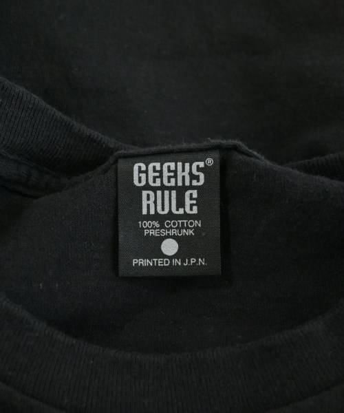 GEEKS RULE（ギークスルール）Tシャツ・カットソー 黒 サイズ:L メンズ/2200670287109