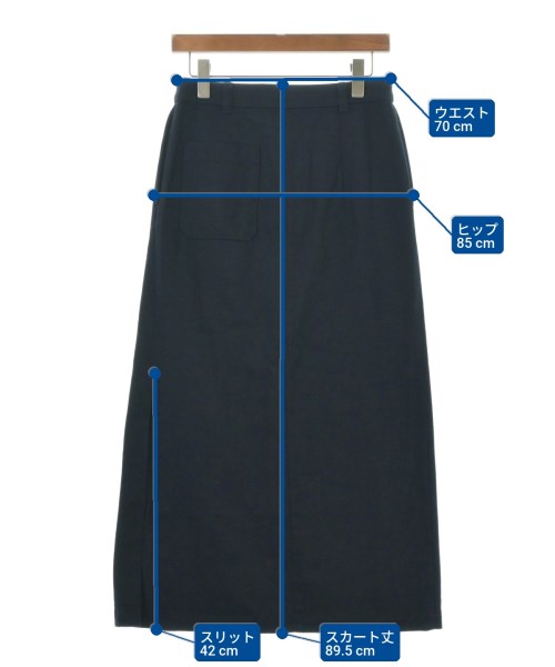 HER.（ハー）ロング・マキシ丈スカート 紺 サイズ:1(S位) レディース/2200676062021