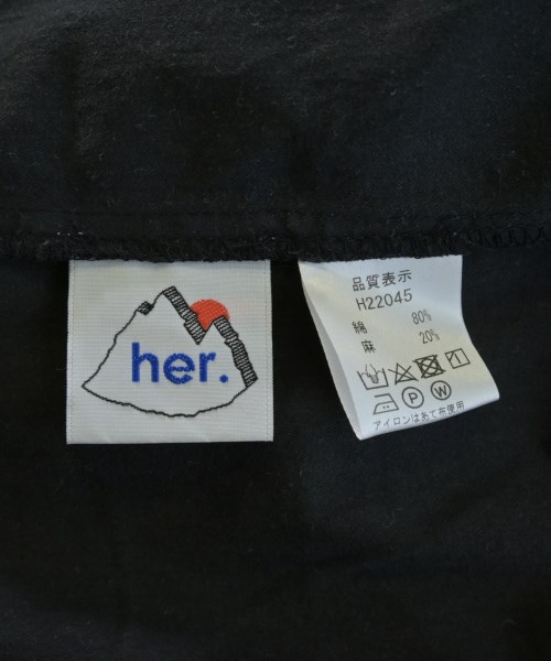 HER.（ハー）その他 黒 サイズ:-(M位) レディース/2200713993219