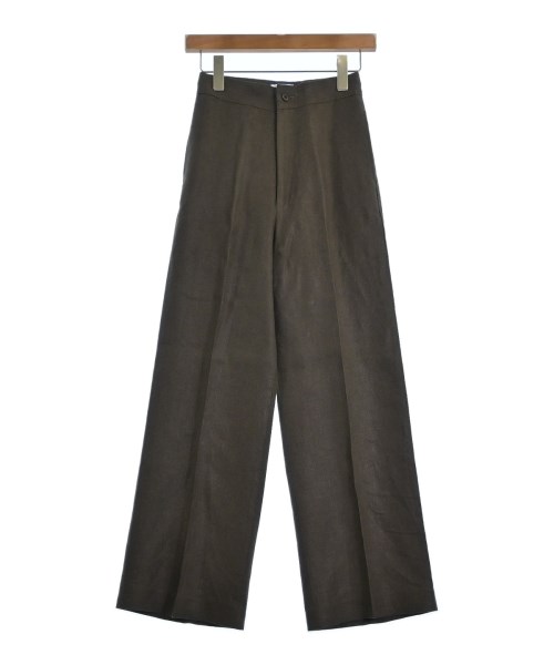 Hidden Gems(ヒデンジェムス)スラックス 茶 サイズ:XS/2200640715434