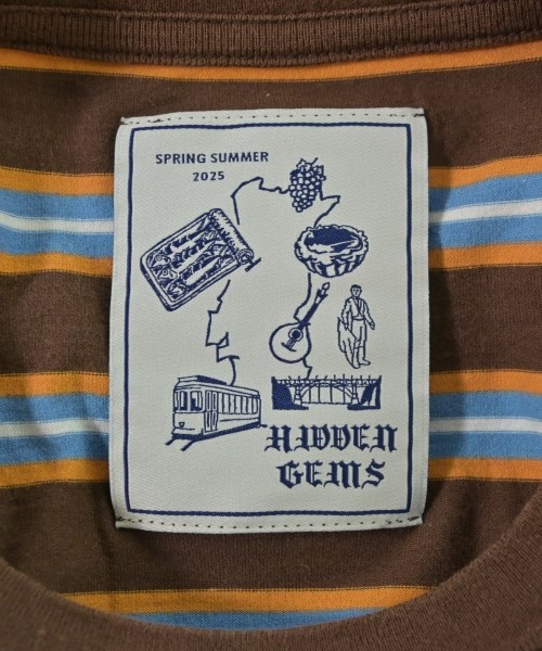 Hidden Gems（ヒデンジェムス）Tシャツ・カットソー 茶 サイズ:F レディース/2200720898101