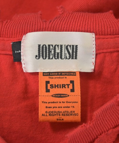 JOEGUSH（ジョーガッシュ）Tシャツ・カットソー 赤 サイズ:-(M位) メンズ/2200666745118