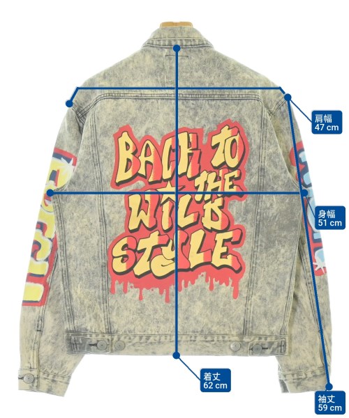 JOYRICH（ジョイリッチ）デニムジャケット グレー サイズ:M レディース/2200664036010