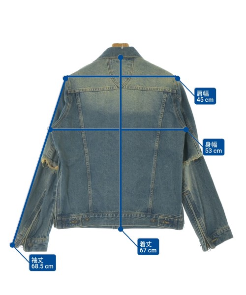 JUN/NAKAYAMA（ジュンナカヤマ）デニムジャケット 青 サイズ:46(M位) メンズ/2200677017020