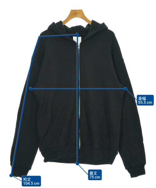KAJA（カジャ）パーカー 黒 サイズ:L メンズ/2200679324133