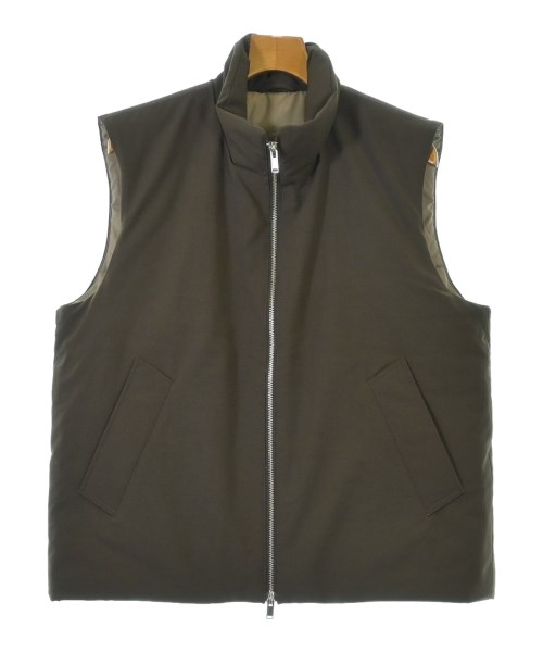 LA BOUCLE(ラブークル)ダウンジャケット/ダウンベスト 茶 サイズ:2(M位)/2200652138030