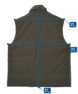 LA BOUCLE（ラブークル）ダウンジャケット/ダウンベスト 茶 サイズ:2(M位) メンズ/2200652138030