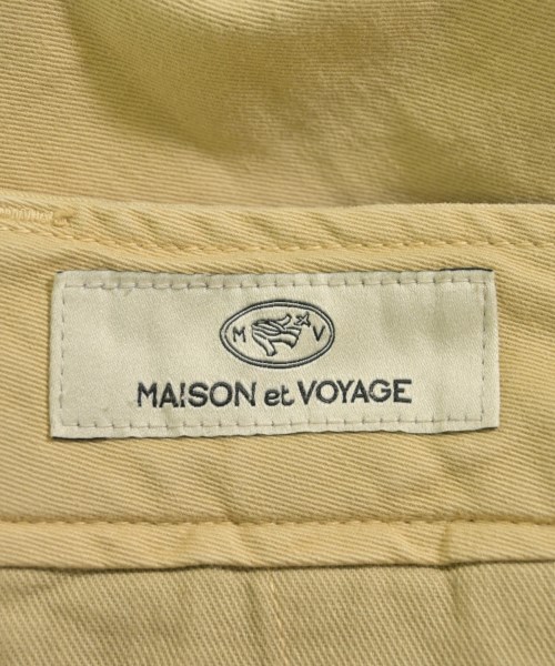 MAISON et VOYAGE（メゾンエヴォヤージュ）チノパン ベージュ サイズ:44(S位) メンズ/2200560005011