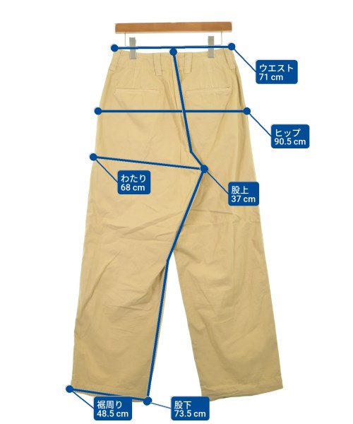 MAISON et VOYAGE（メゾンエヴォヤージュ）チノパン ベージュ サイズ:44(S位) メンズ/2200560005011