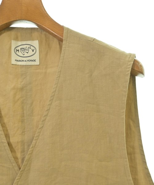 MAISON et VOYAGE（メゾンエヴォヤージュ）カジュアルシャツ ベージュ サイズ:L メンズ/2200624424017